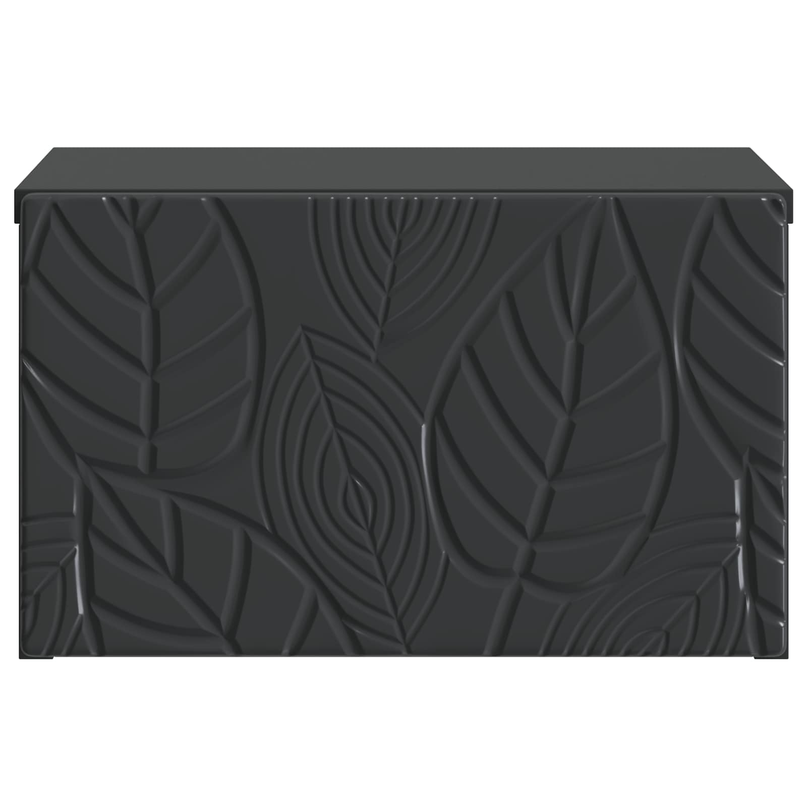 Mesa lateral de parede preto 34,5 x 33 x 20 cm
