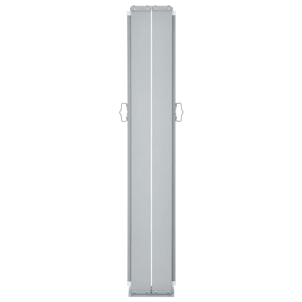 Toldo lateral retrátil 120x1000 cm castanho