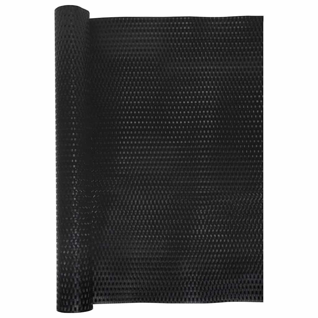Tela de varanda 500x100 cm vime PE preto