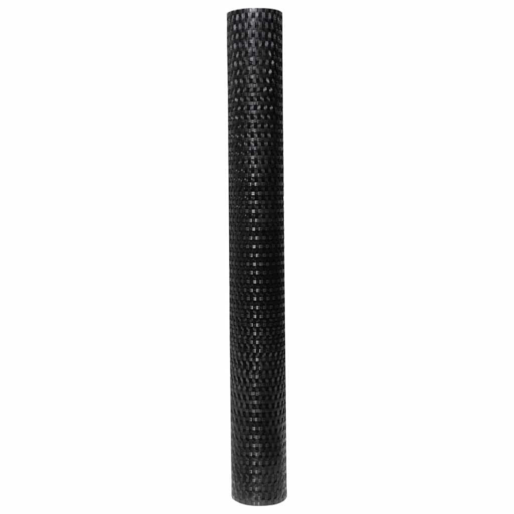 Tela de varanda 500x100 cm vime PE preto