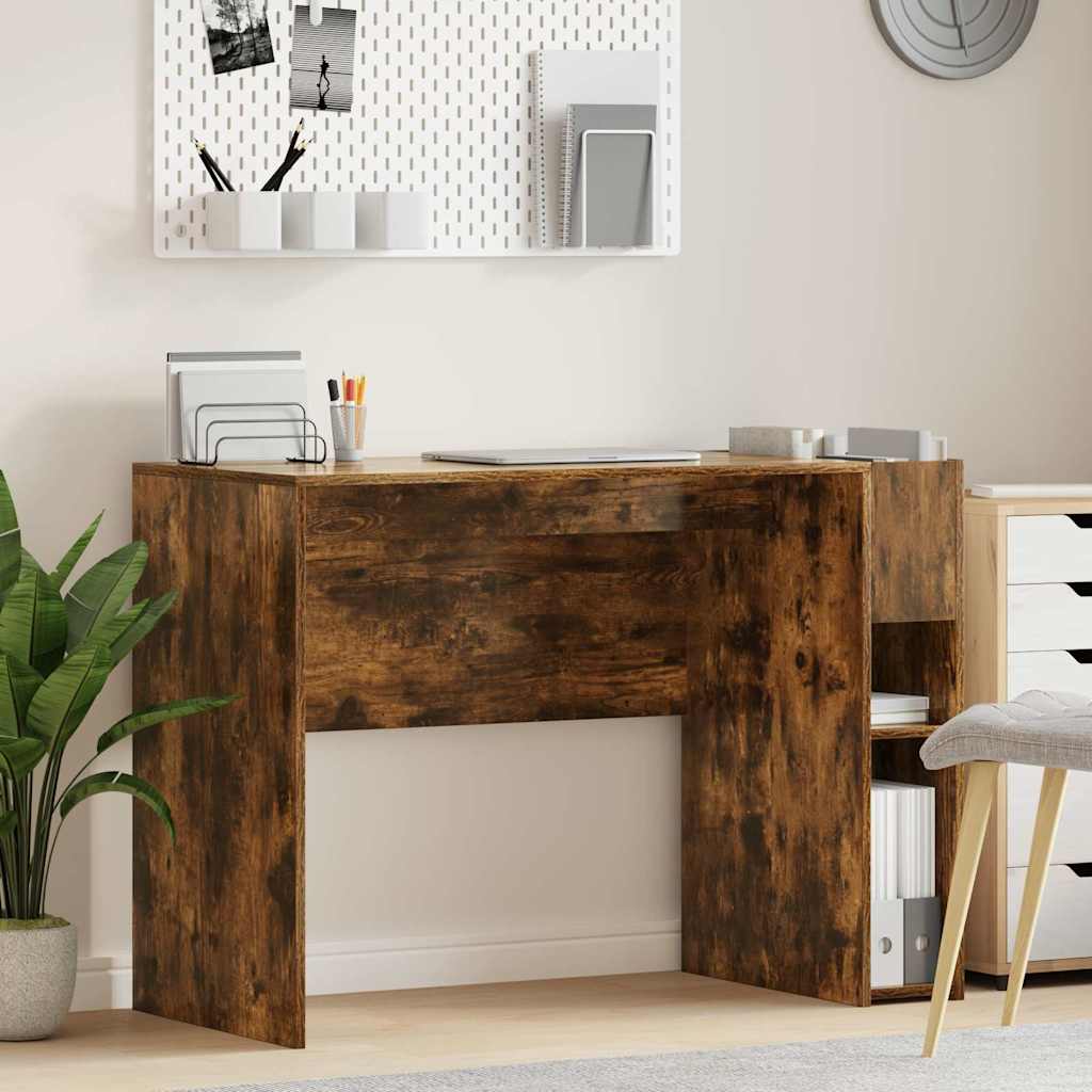 Mesa carvalho defumado derivados de madeira 109 x 50 x 78 cm