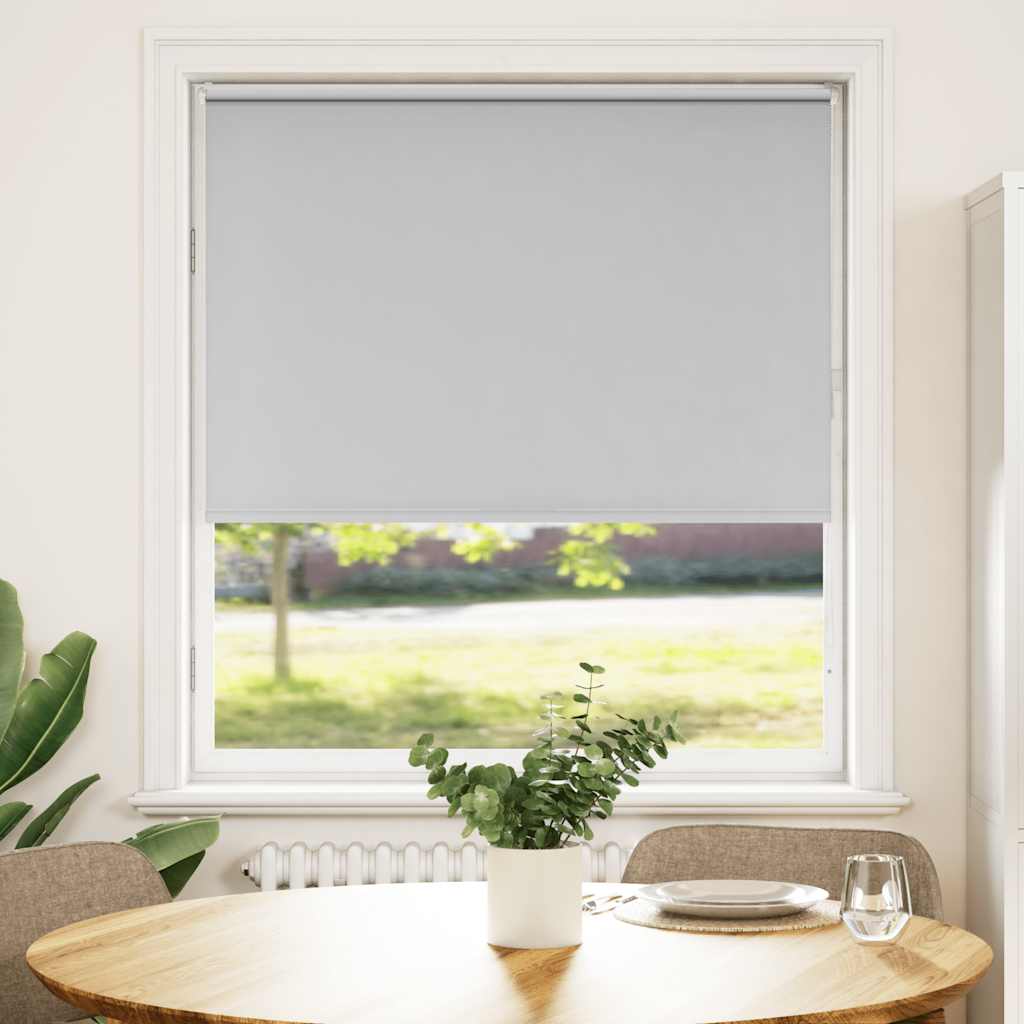 Persiana de enrolar 100x130 cm largura tecido 95,7 cm poliéster