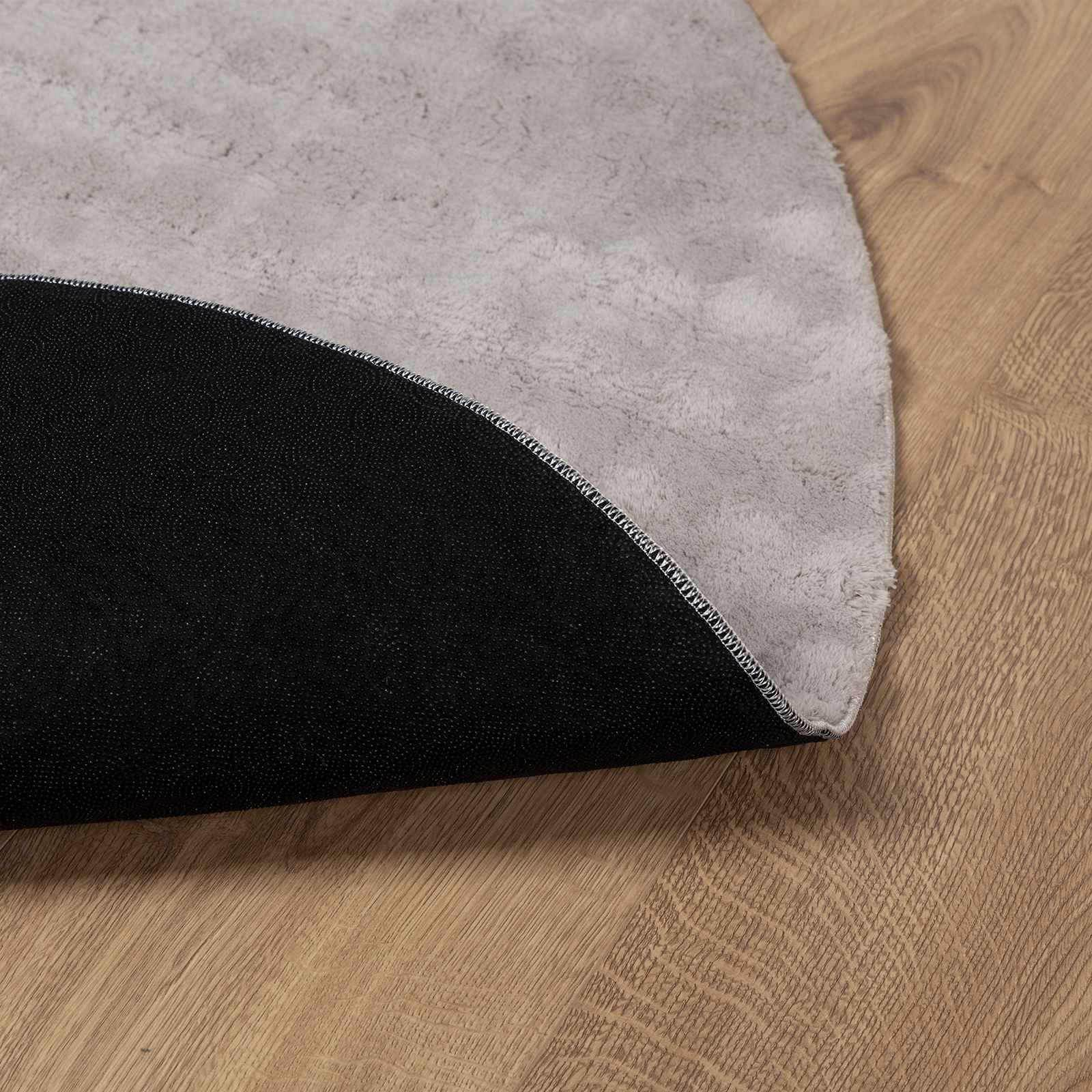 Tapetes de área redondo sirolo areia ø 120 cm poliéster