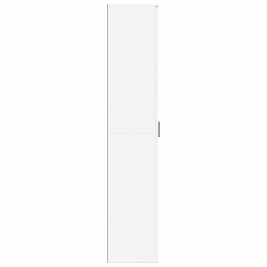 Aparador alto 60x35x180 cm derivados de madeira branco