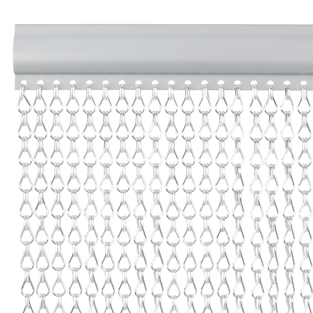 Mosquiteira para porta de correntes 80x221 cm alumínio