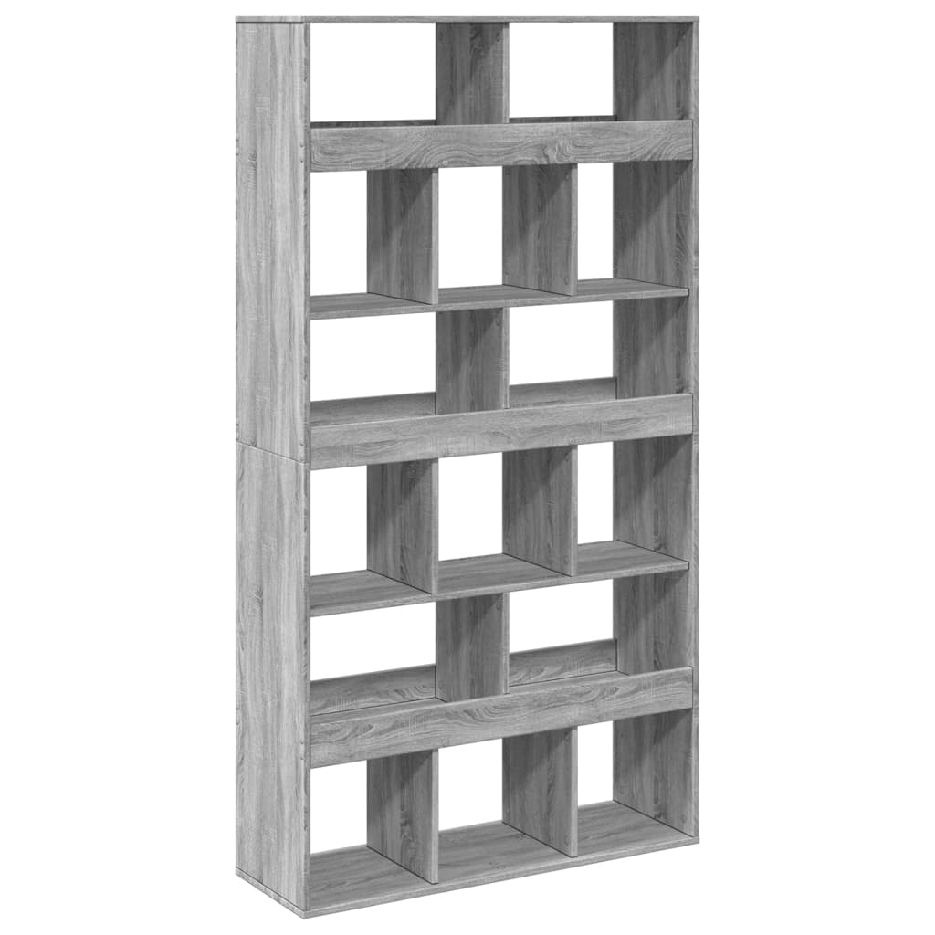 Divisória 100x33x187,5 cm derivados de madeira cinzento sonoma