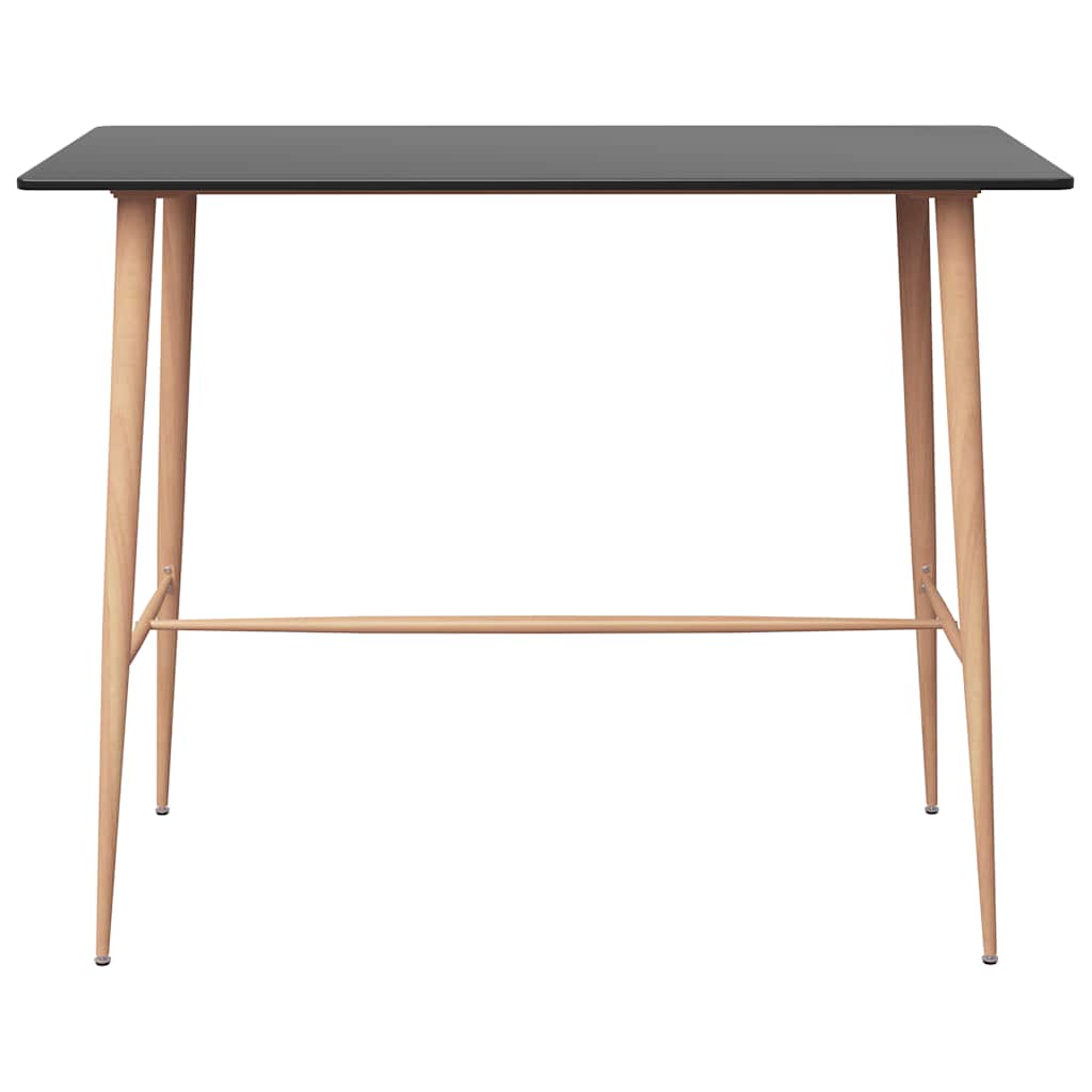 7 Pcs conjunto de bar preto e cinzento