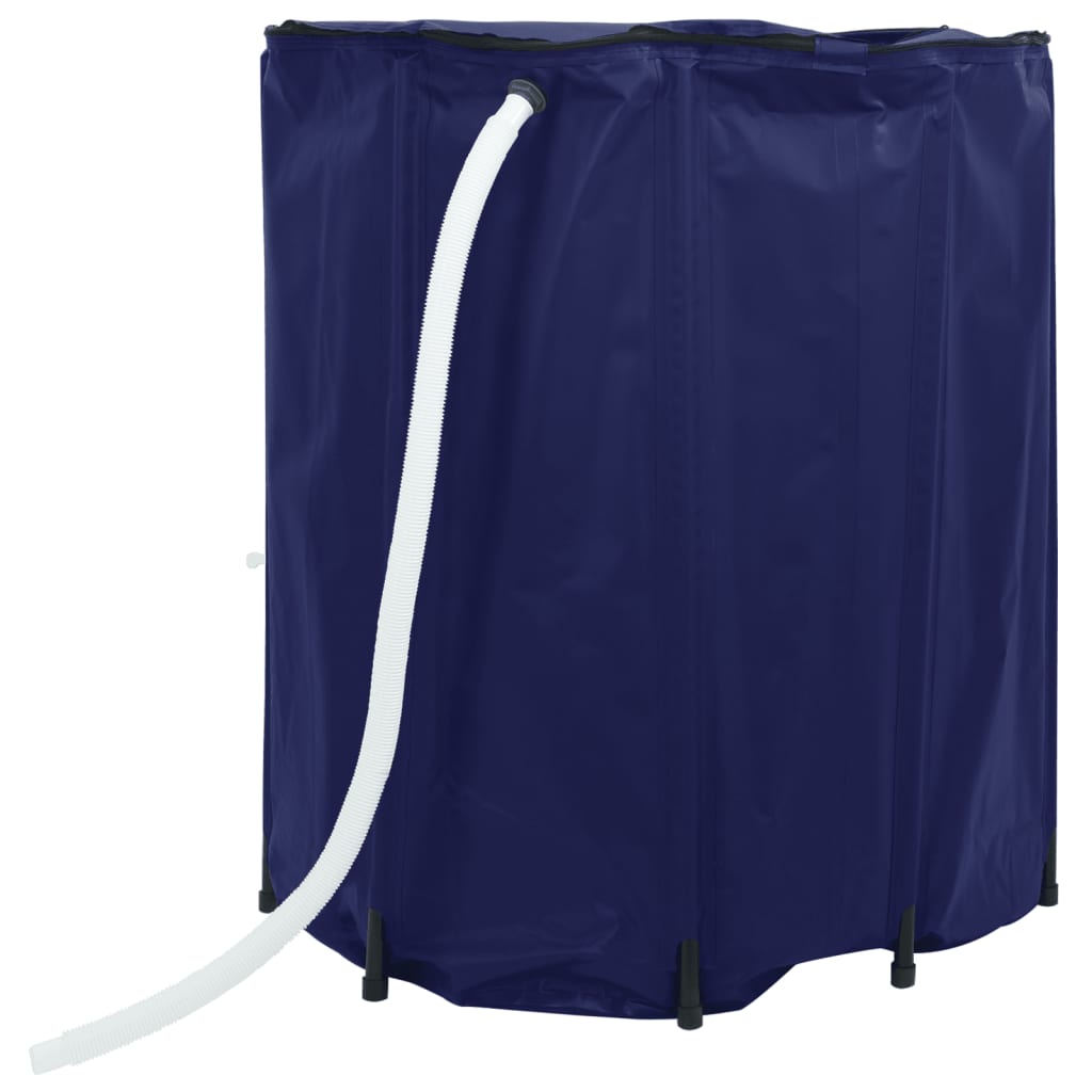 Depósito de água dobrável com torneira 1250 l PVC