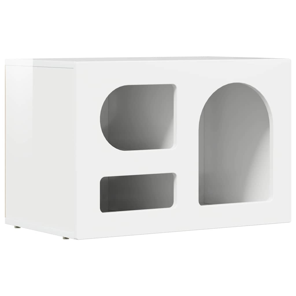 Gabinete para TV elst 60 x 35 x 40 cm branco brilhante