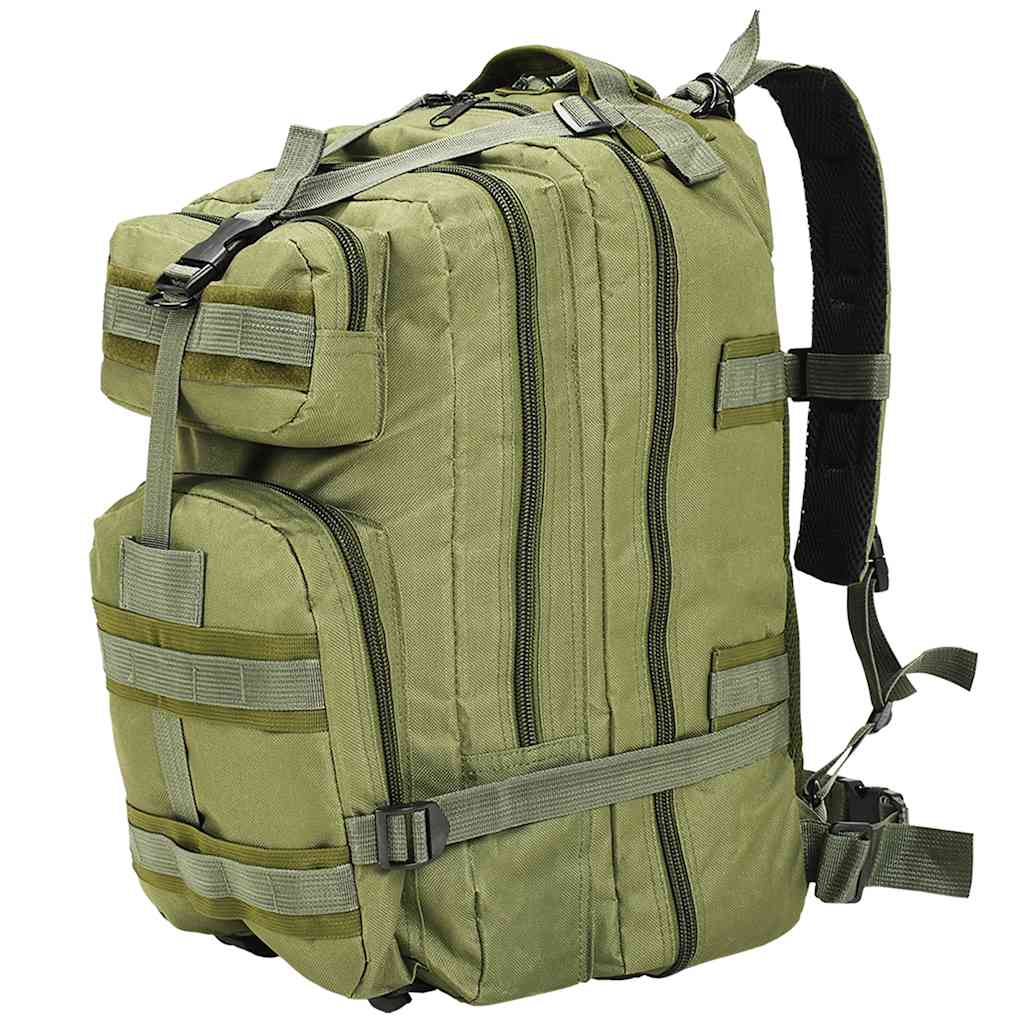 Mochila estilo exército 50 l verde azeitona