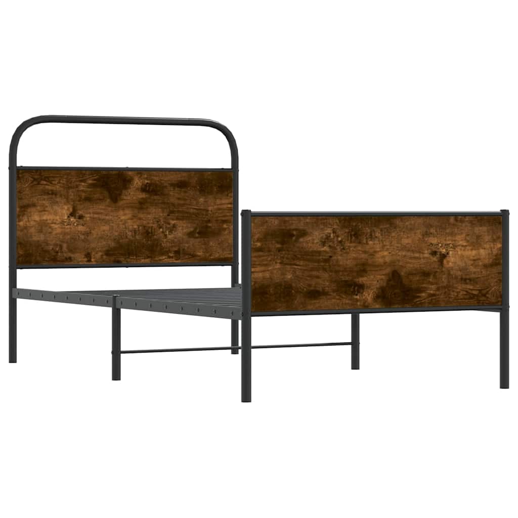 Estrutura cama s/ colchão derivados de madeira carvalho sonoma