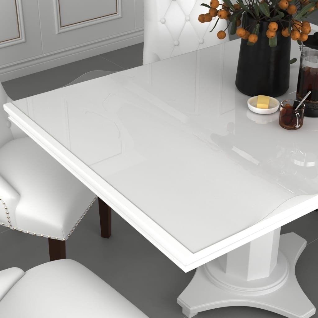 Protetor de mesa em rolo 0,9x15 m 1,6 mm PVC transparente