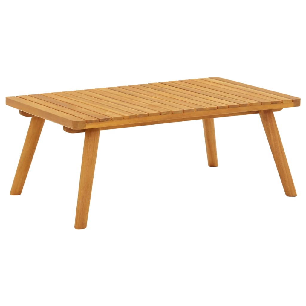 7 Pcs conjunto lounge de jardim com almofadões acácia maciça