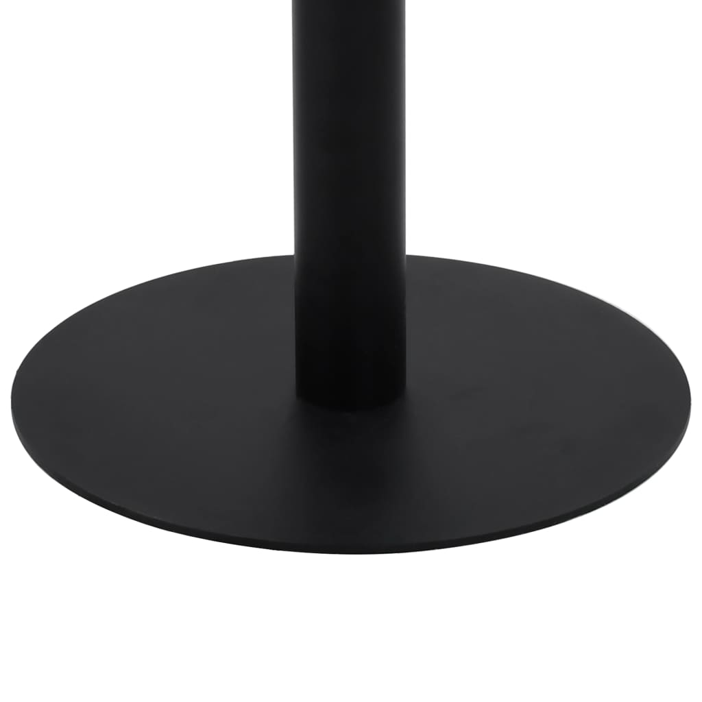 Mesa bistrô 80 cm MDF castanho-claro