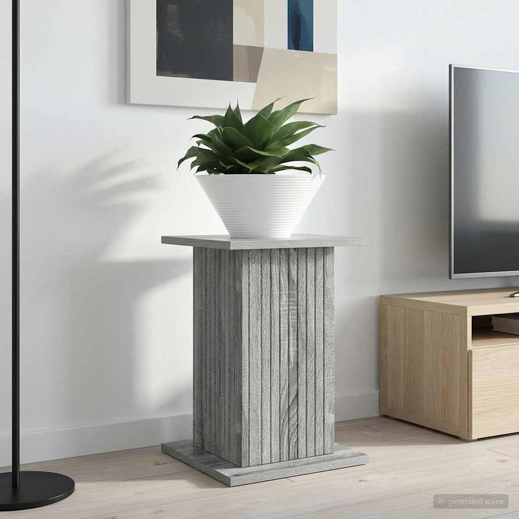 Suporte para plantas 2 unid. sonoma cinzento 30,5 x 30 x 43 cm