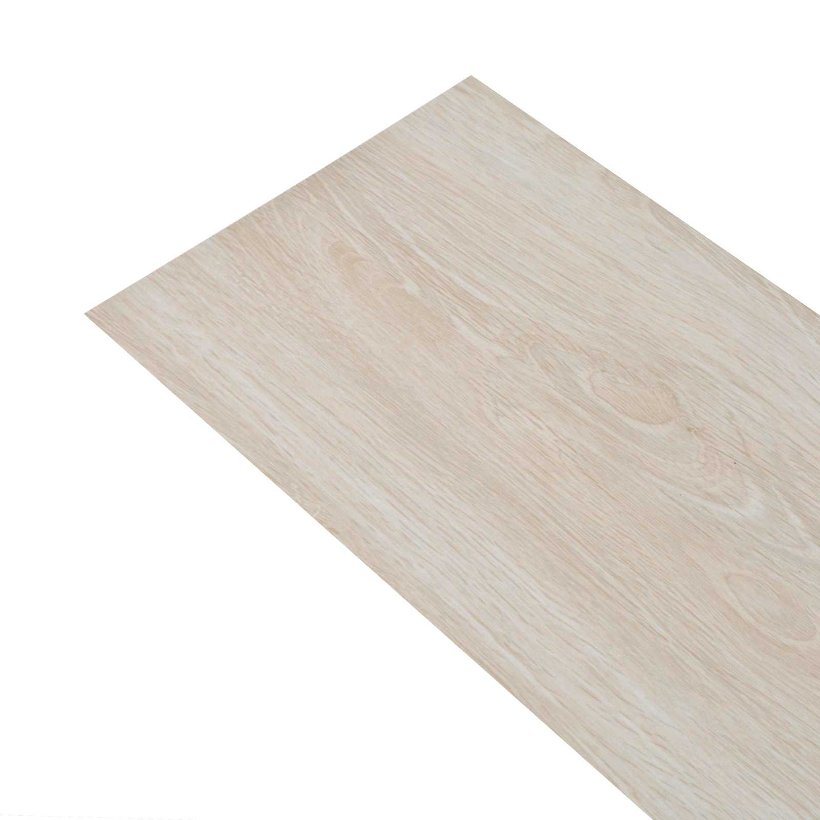 Pranchas de piso carvalho branco clássico 5,02 m² 36 unid. PVC
