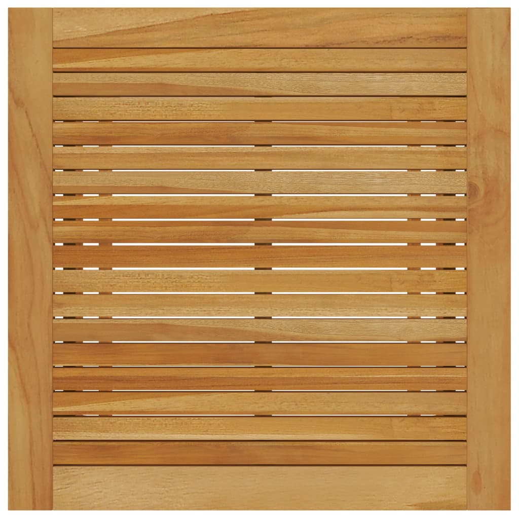 3 Pcs conjunto de jantar para jardim cinzento-claro