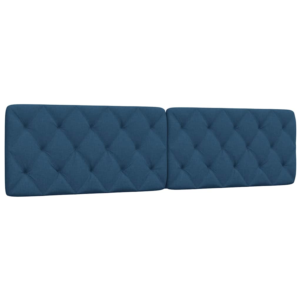Almofadão de cabeceira 200 cm tecido azul