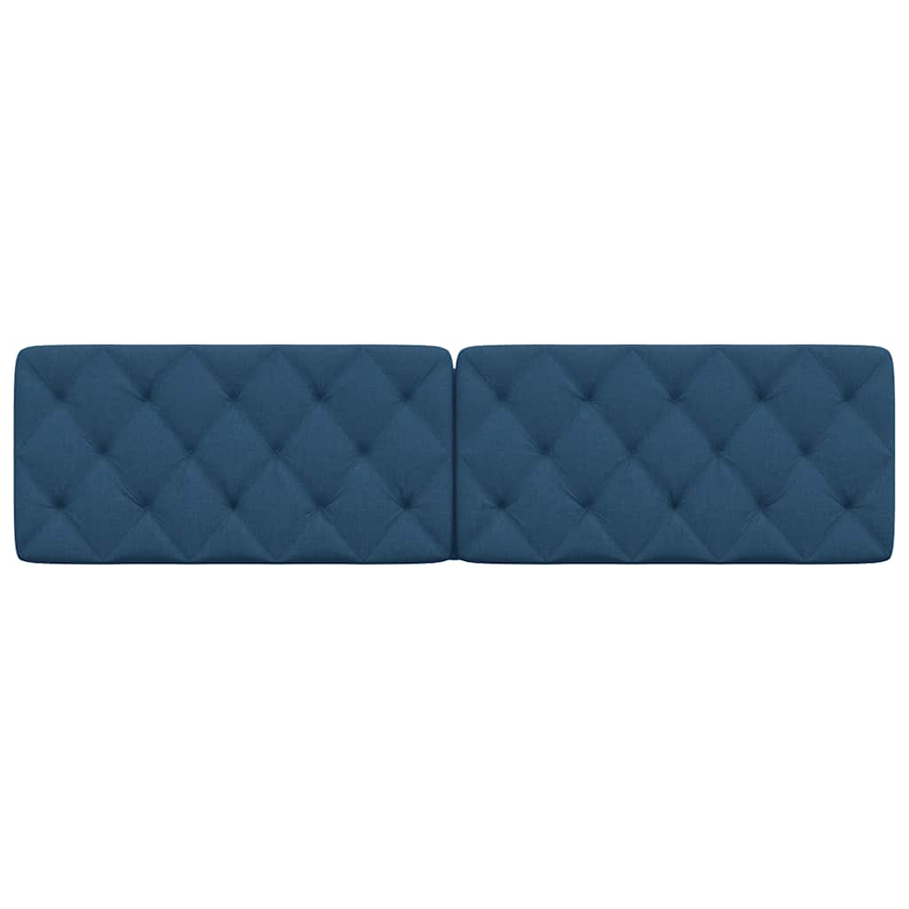 Almofadão de cabeceira 200 cm tecido azul