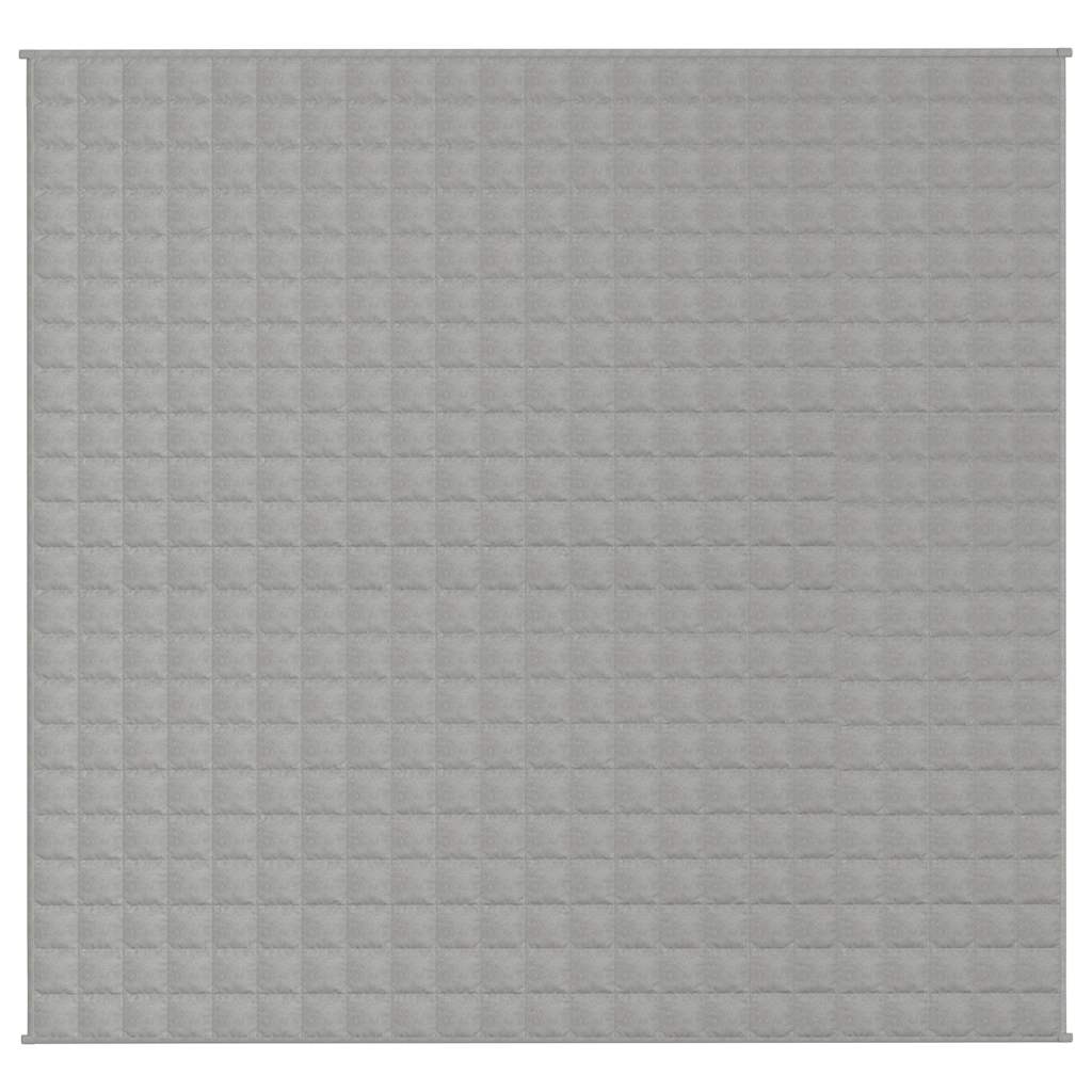 Manta pesada 11 kg 220x235 cm tecido cinza