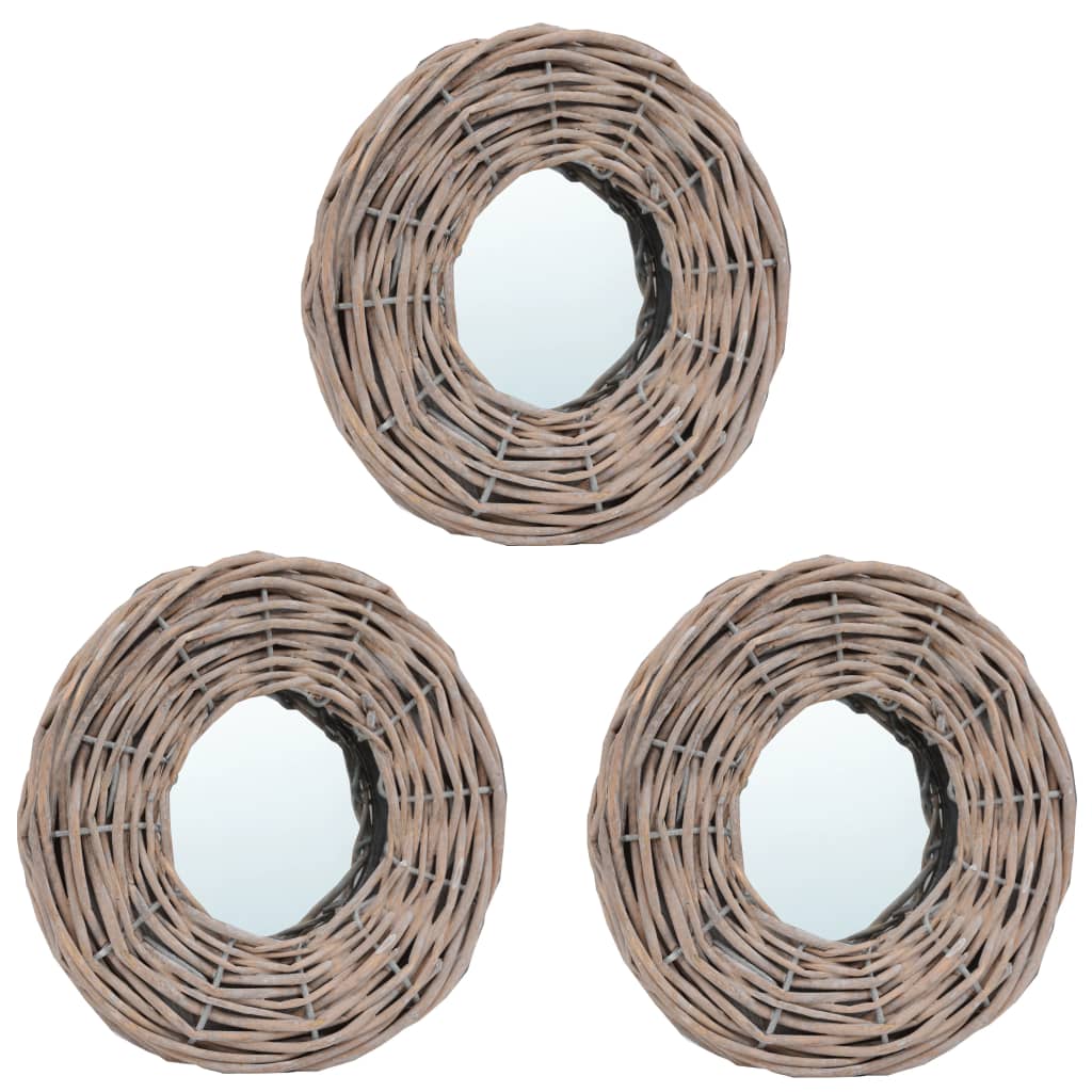Espelhos 3 pcs 15 cm vime