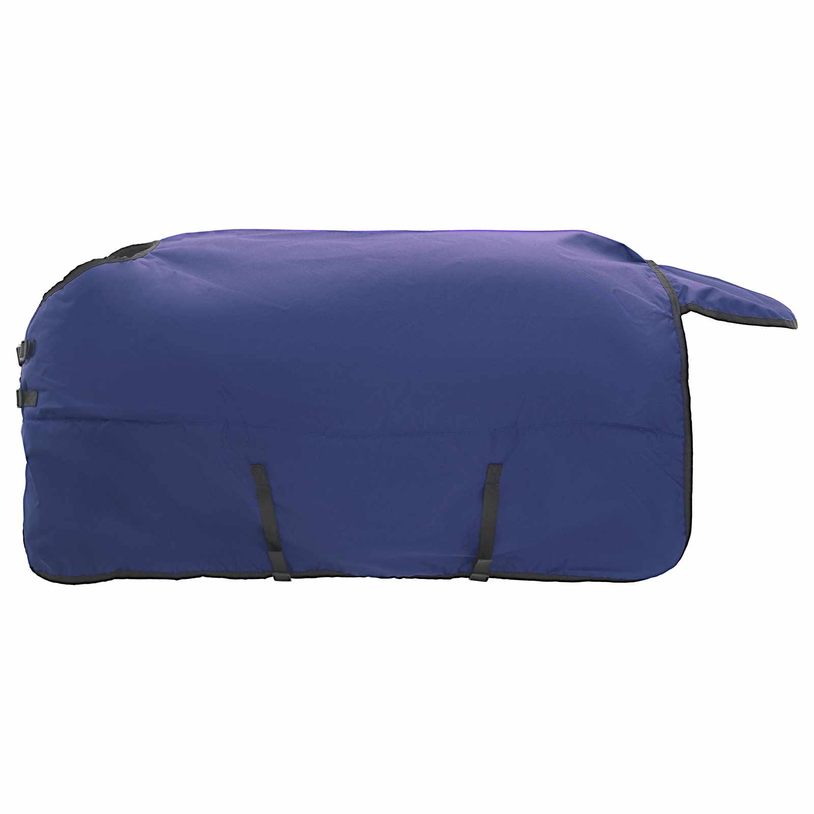 Cobertor de cavalo verde escuro e preto 115 cm poliéster