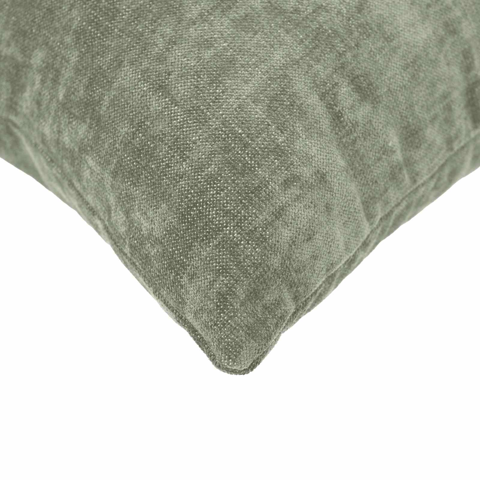 Capa almofada 12 unid. heerlen verde 40 x 40 cm tecido chenille