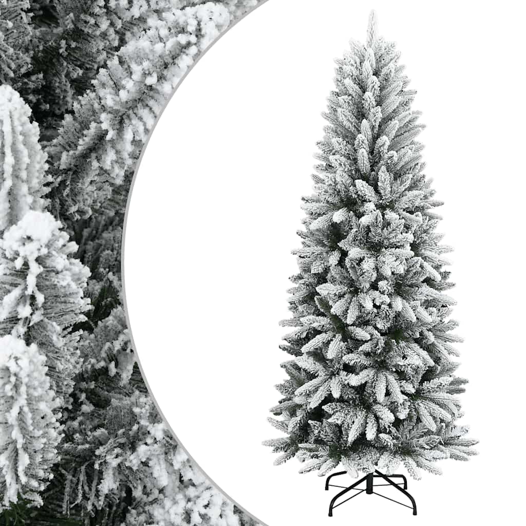 Árvore de natal artificial com neve PVC & PE 120 cm