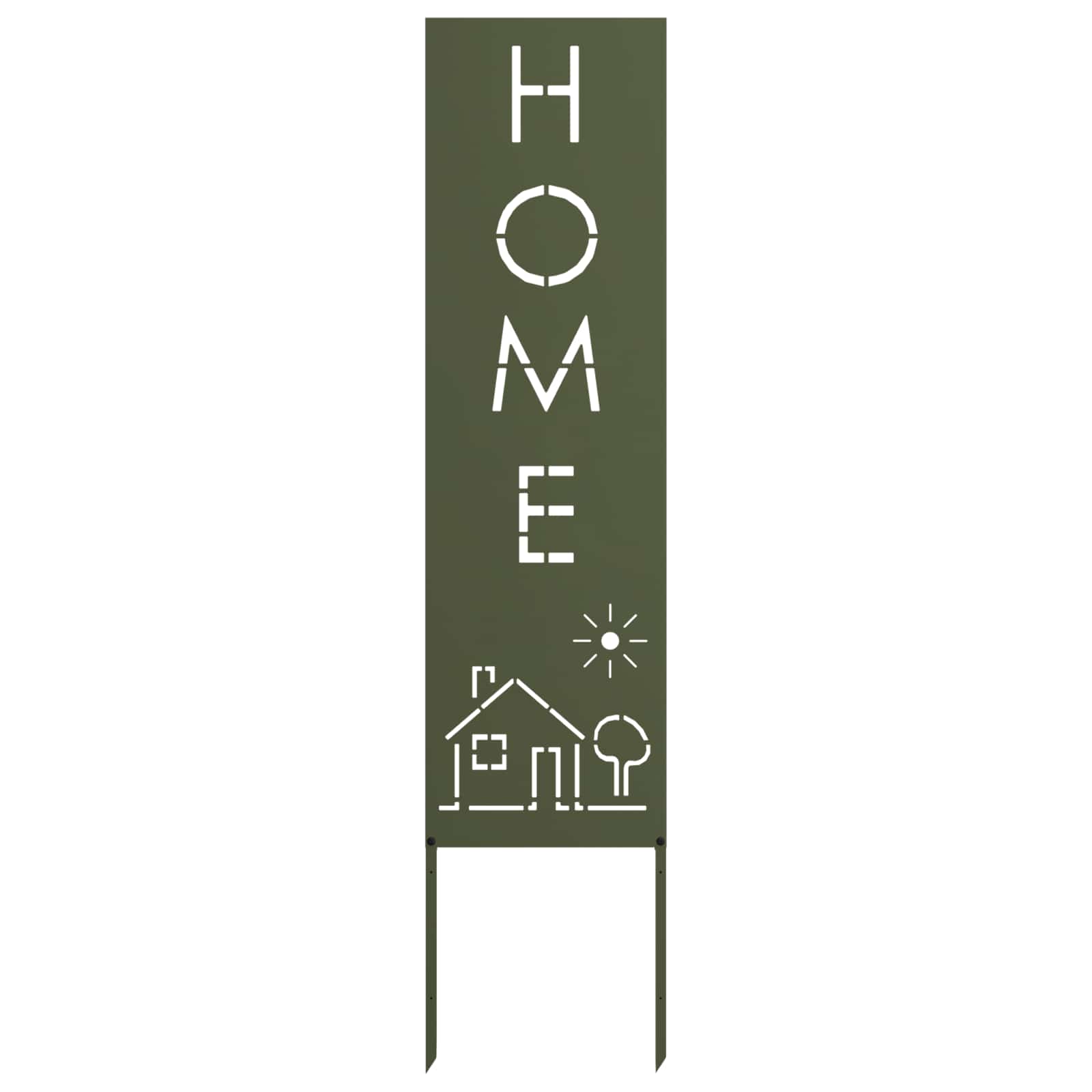 Tela de privacidade para jardim verde-oliva 32 x 140 cm