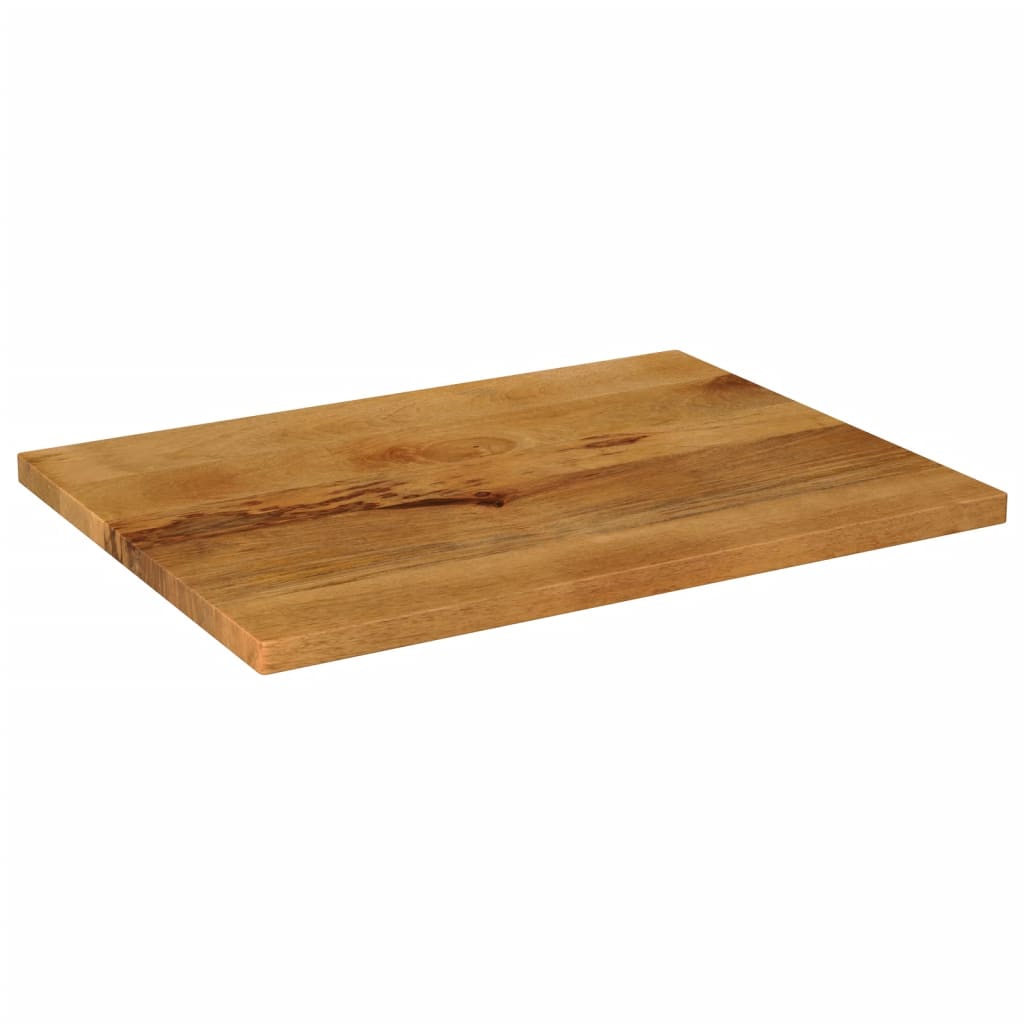 Tampo de mesa retangular 80x70x3,8 cm mangueira maciça