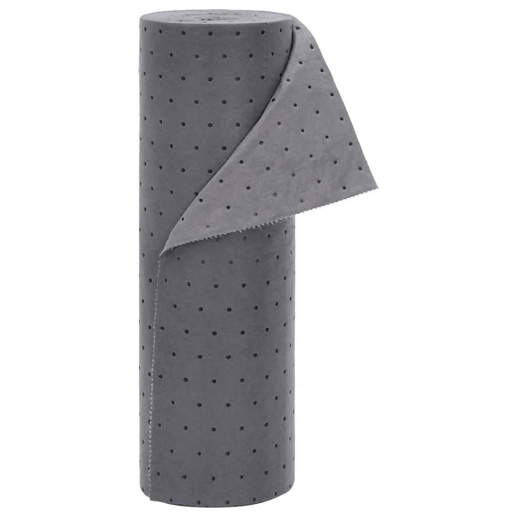 Almofada absorvente de óleo 40x1000 cm cinzento