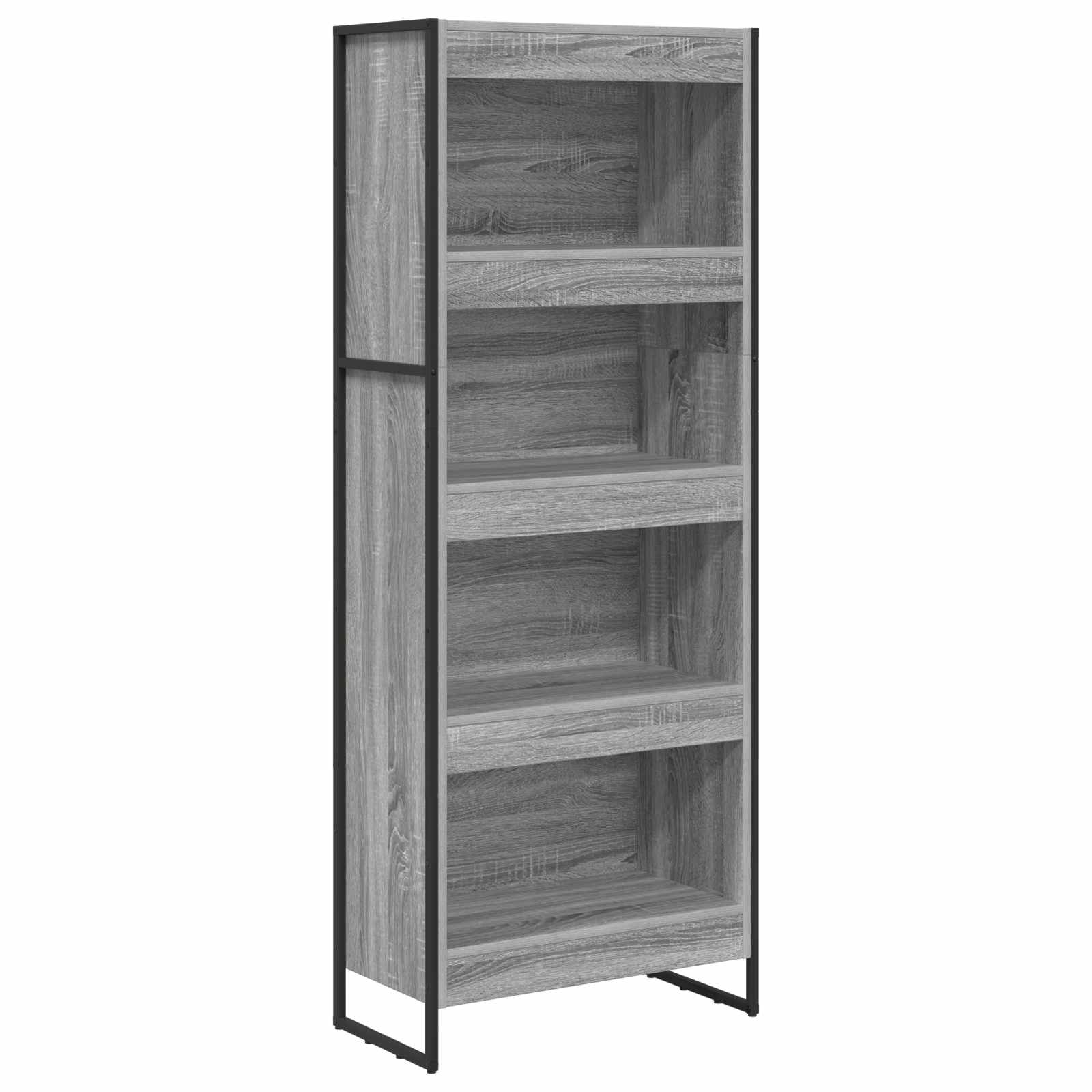Gabinete de livros 60 x 30 x 155 cm derivados de madeira