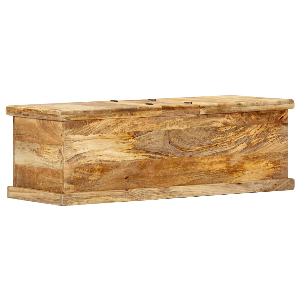 Mesa de centro 100x50x35 cm madeira de mangueira maciça