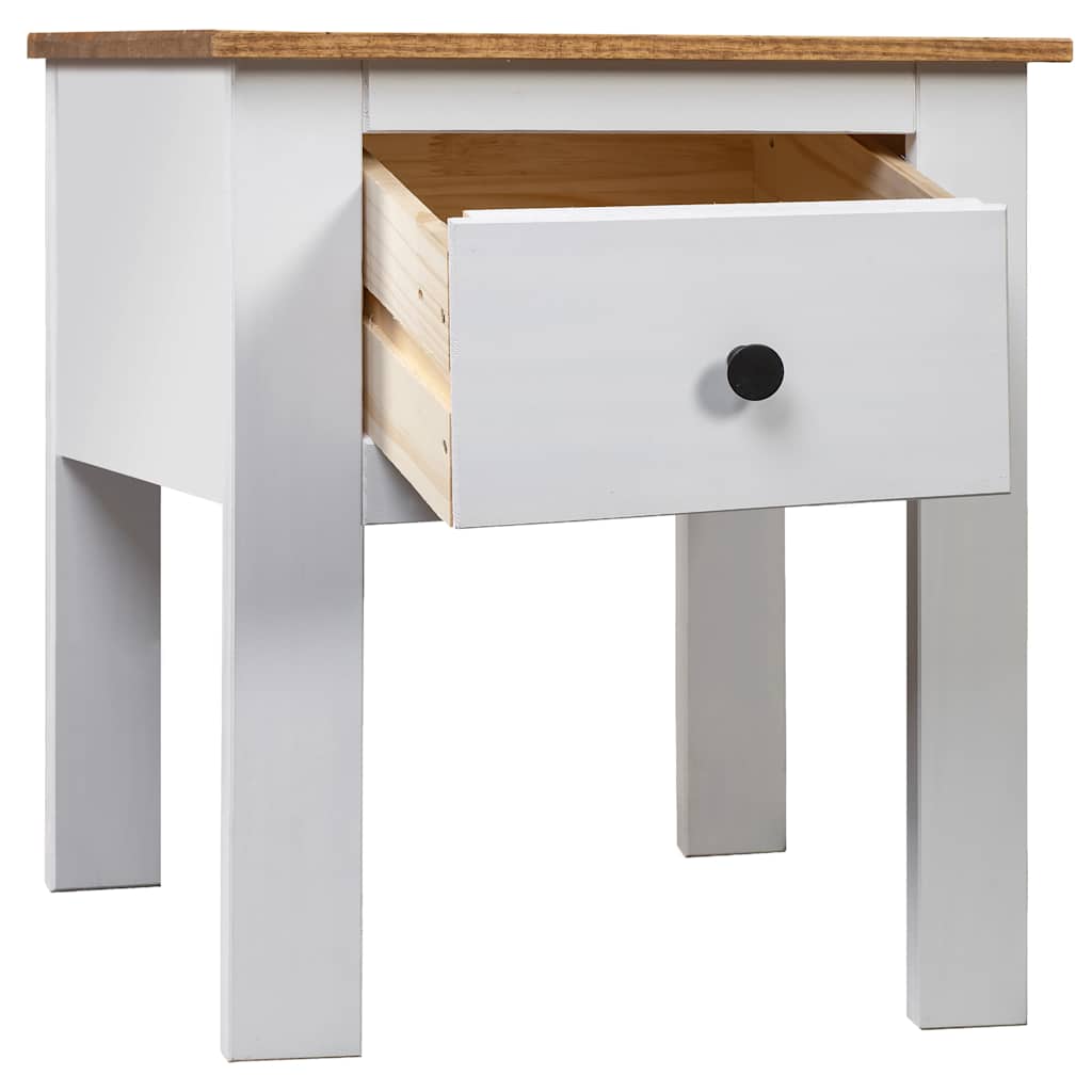 Mesa de cabeceira 46x40x57 cm pinho panama branco