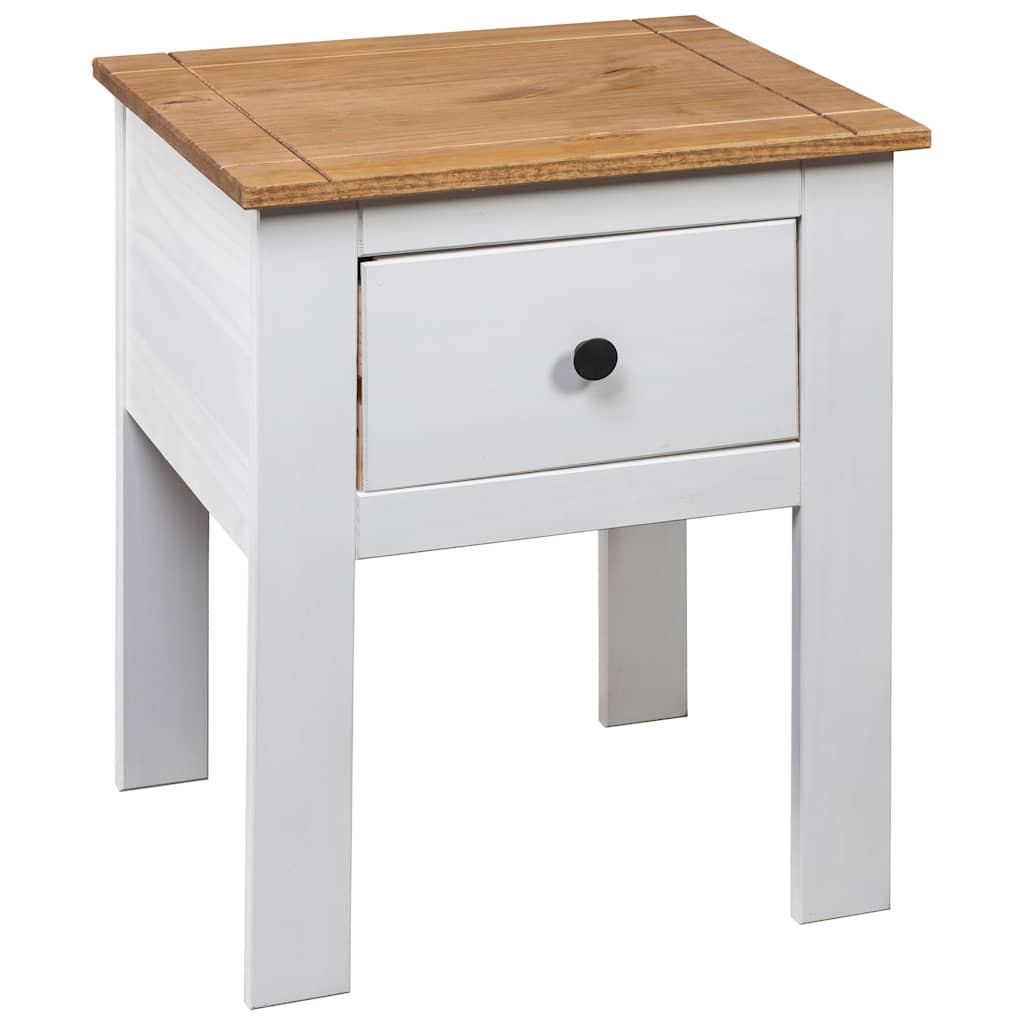 Mesa de cabeceira 46x40x57 cm pinho panama branco