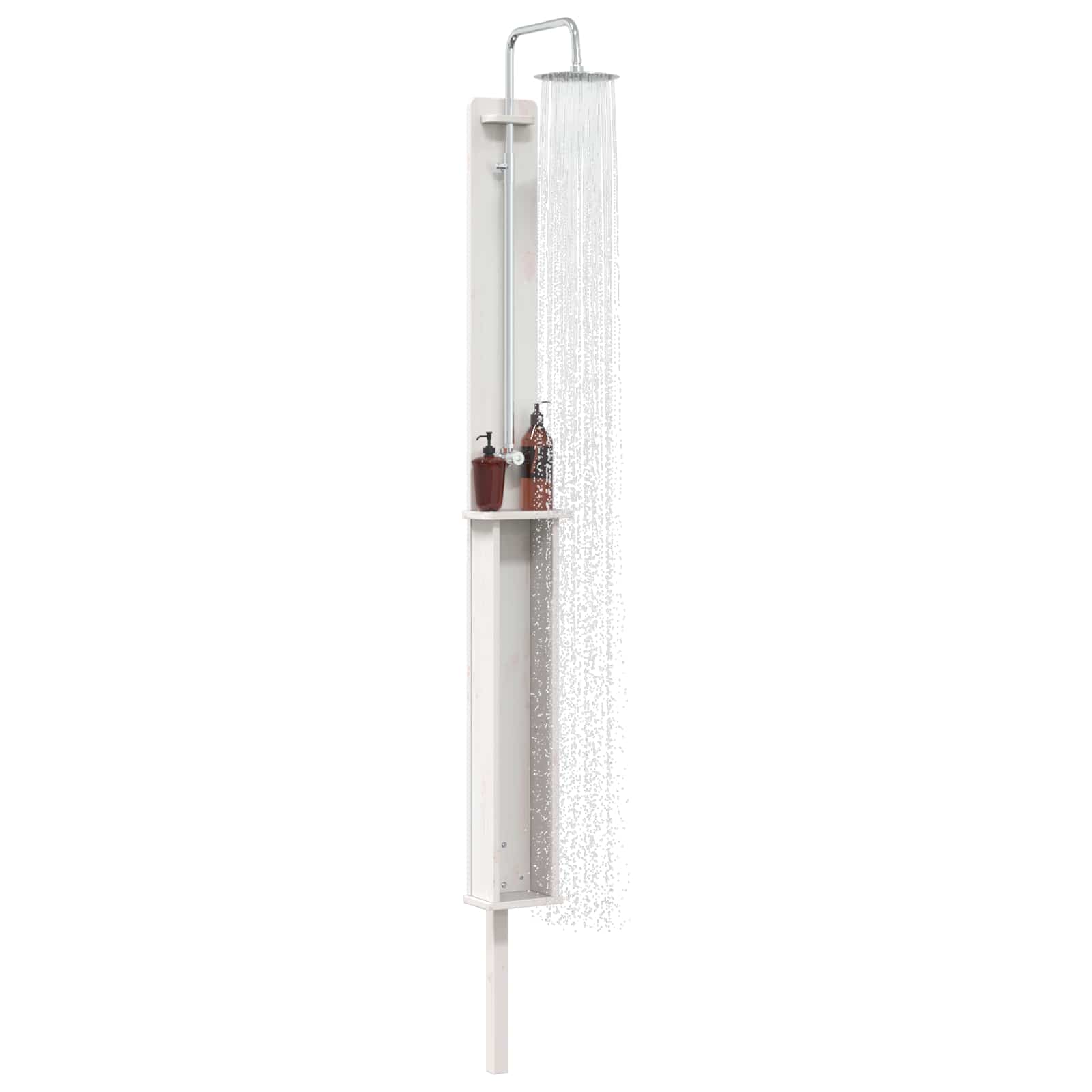 Chuveiro externo 246 cm branco