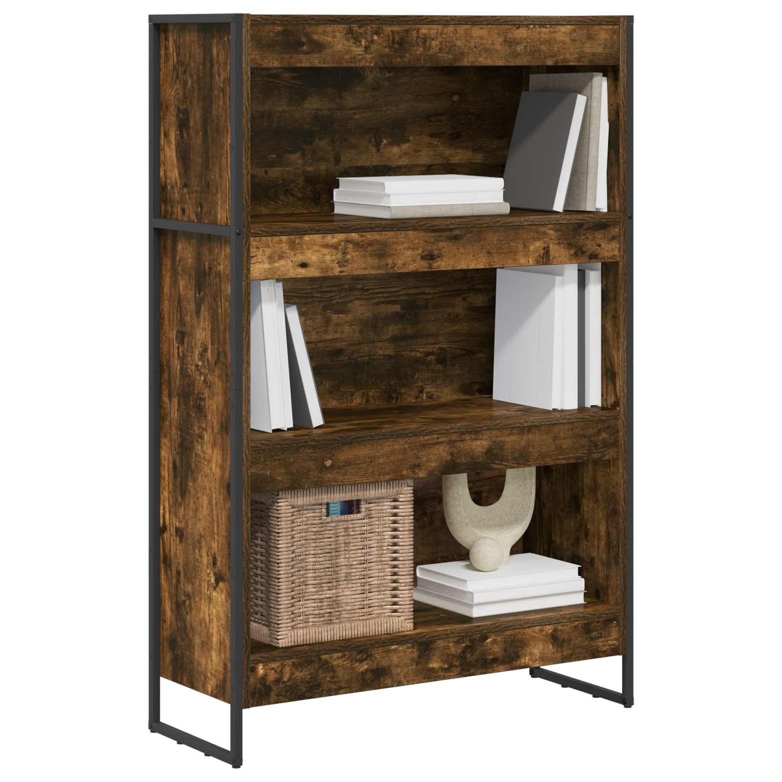 Gabinete de livros 80 x 30 x 121 cm derivados de madeira