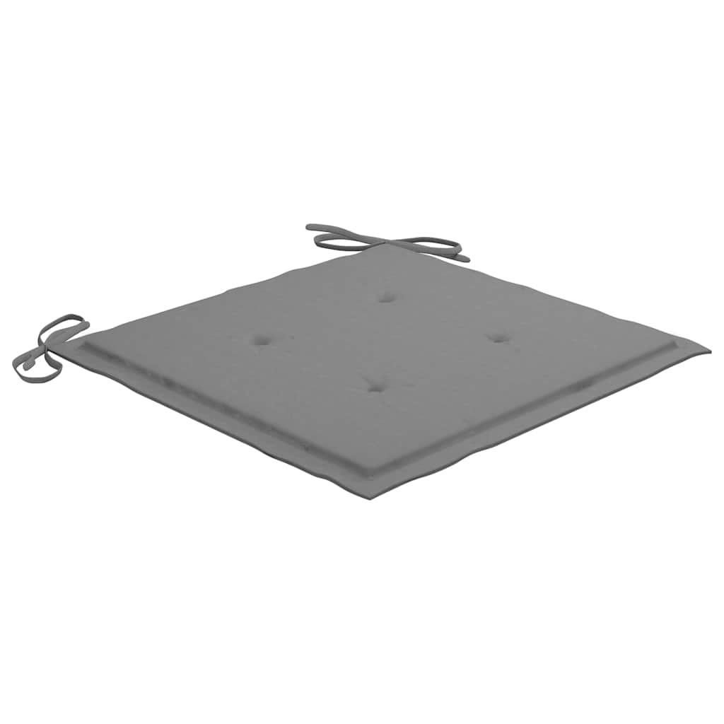 Cadeiras exterior dobráveis c/ almofadões 4 pcs acácia maciça