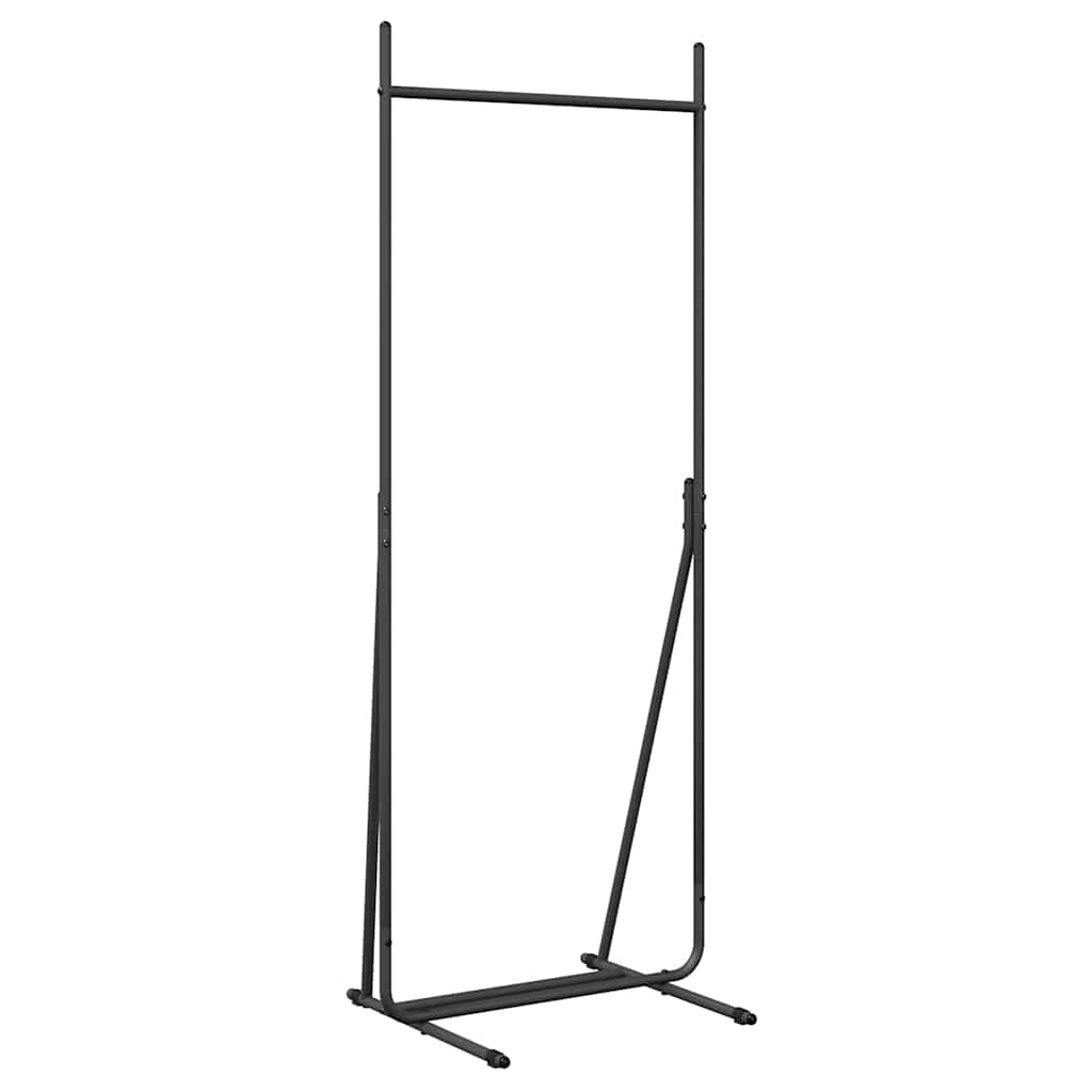 Suporte para roupas preto 62 x 48 x 158 cm aço