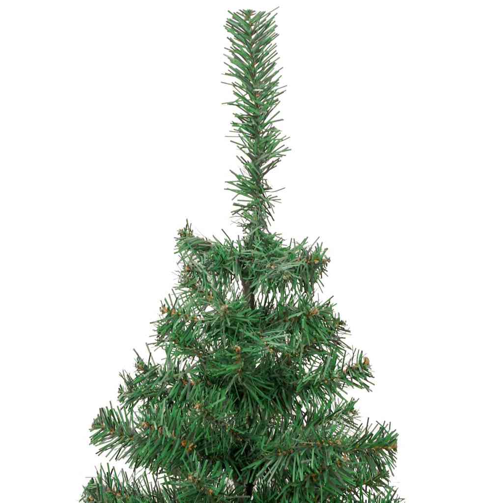 Árvore de natal artificial com suporte de aço 210 cm 910 ramos