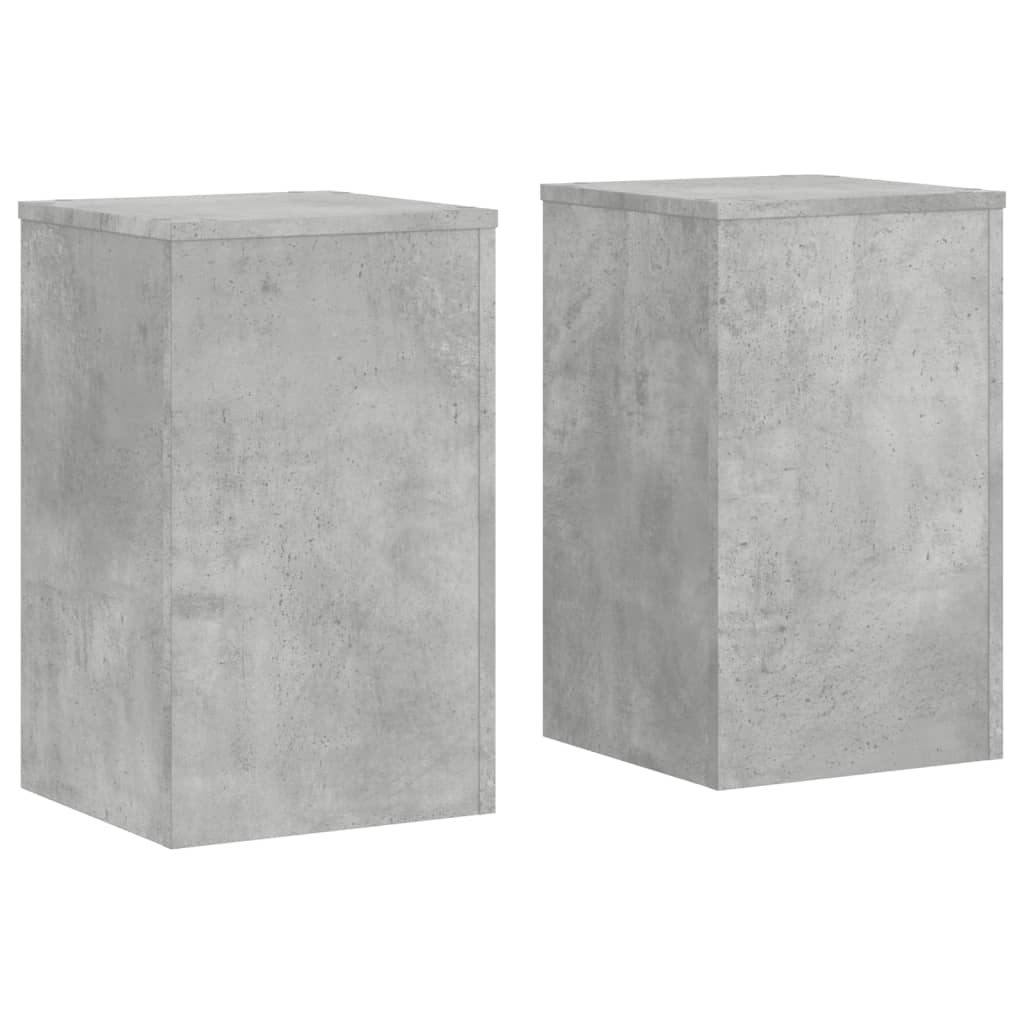Suportes p/ plantas 2 pcs 30x30x50 cm derivados de madeira