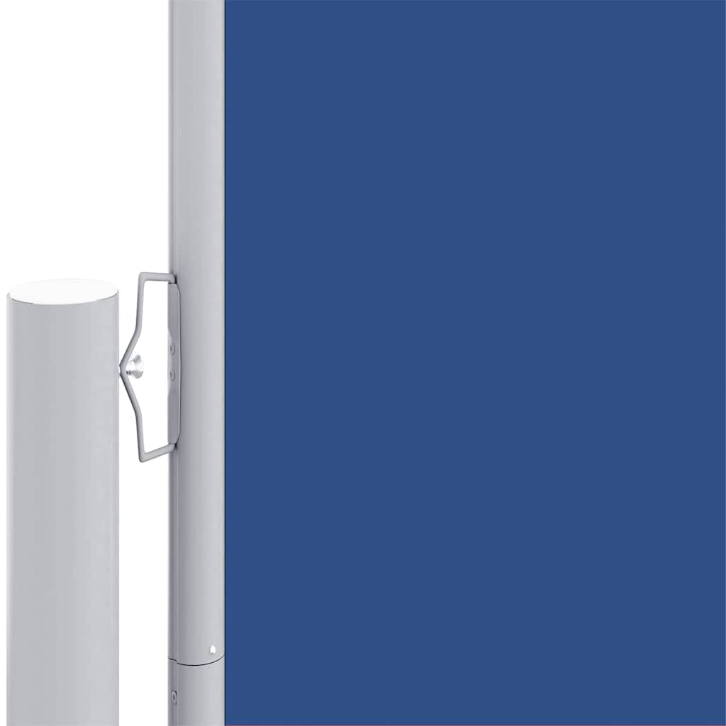 Toldo lateral retrátil 117x1200 cm azul