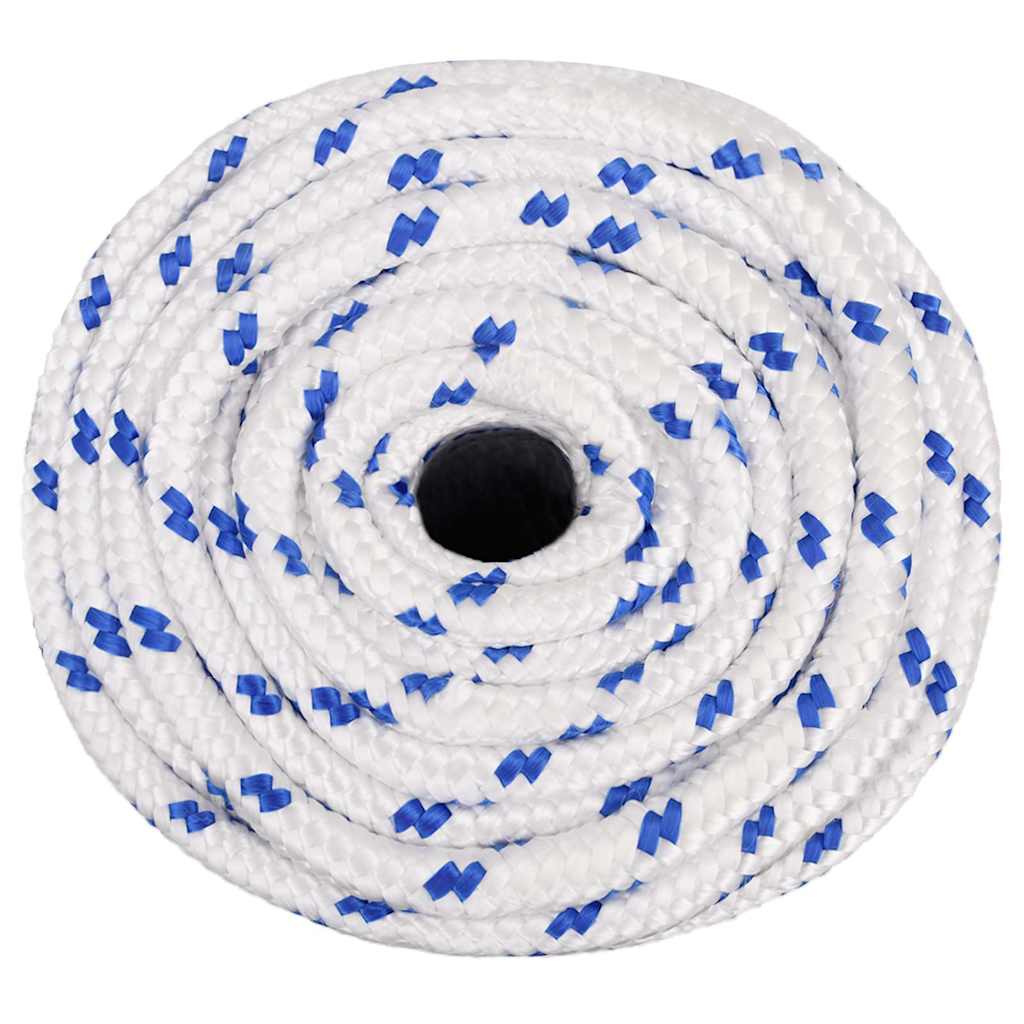 Corda de barco 16 mm 25 m polipropileno branco
