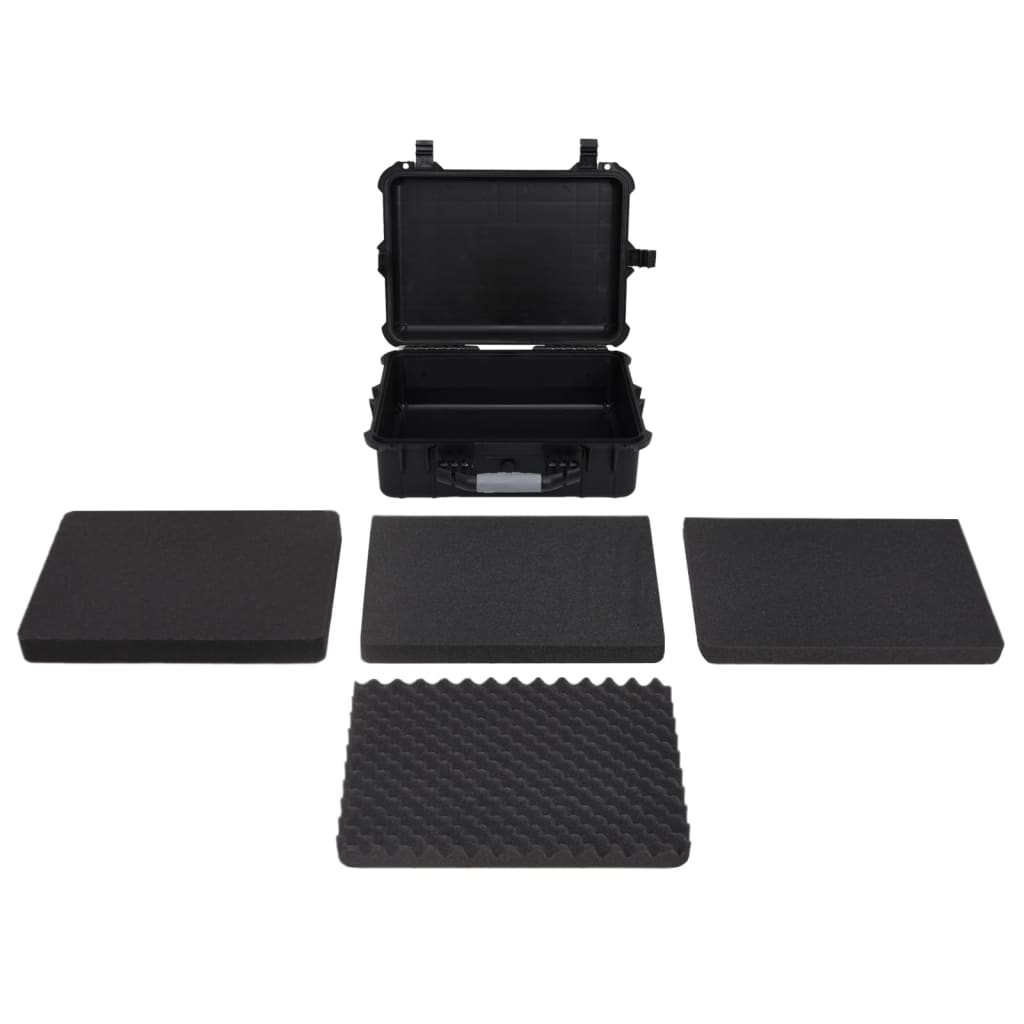 Mala de viagem portátil 52x40x19 cm PP preto