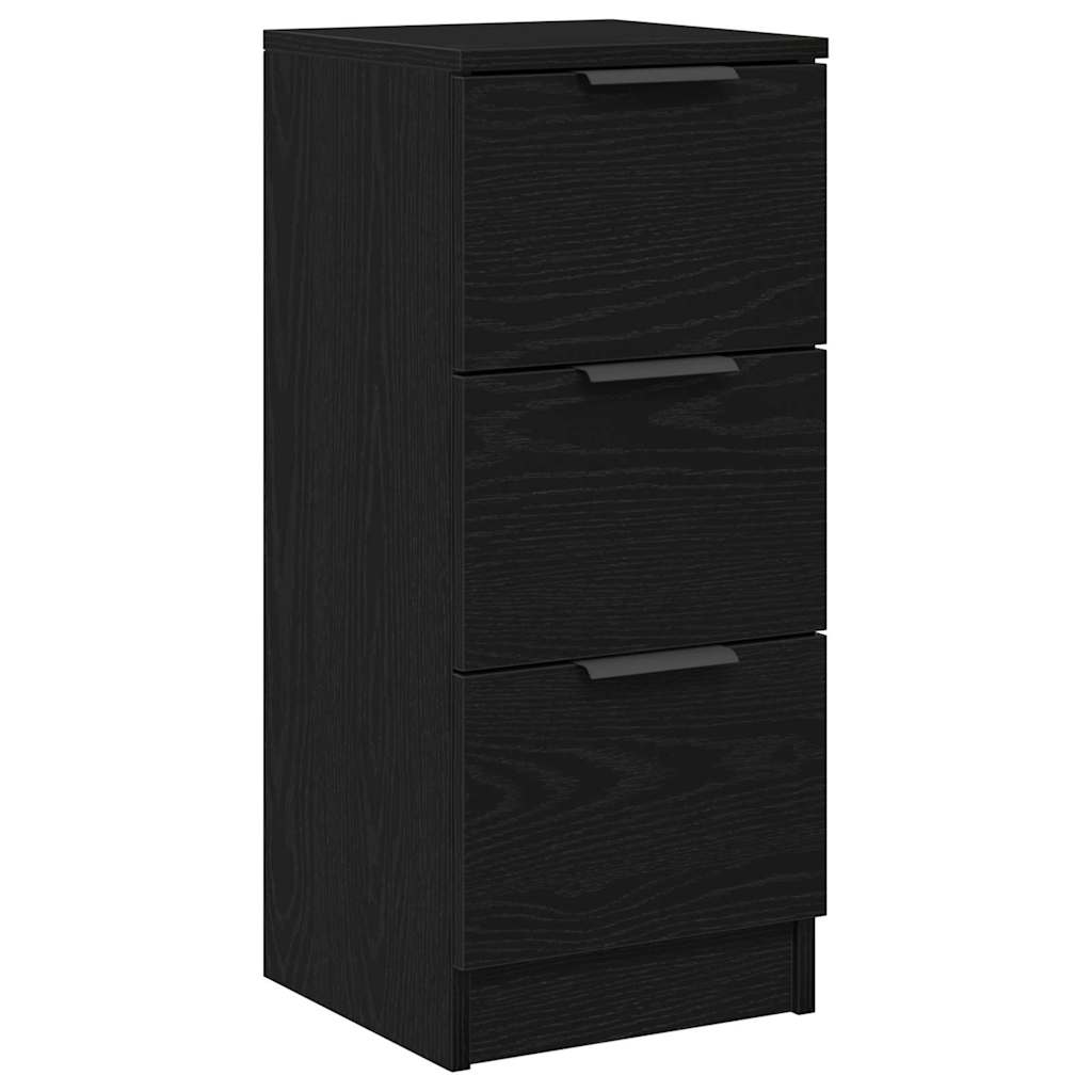Buffet carvalho preto 30 x 30 x 70 cm derivados de madeira