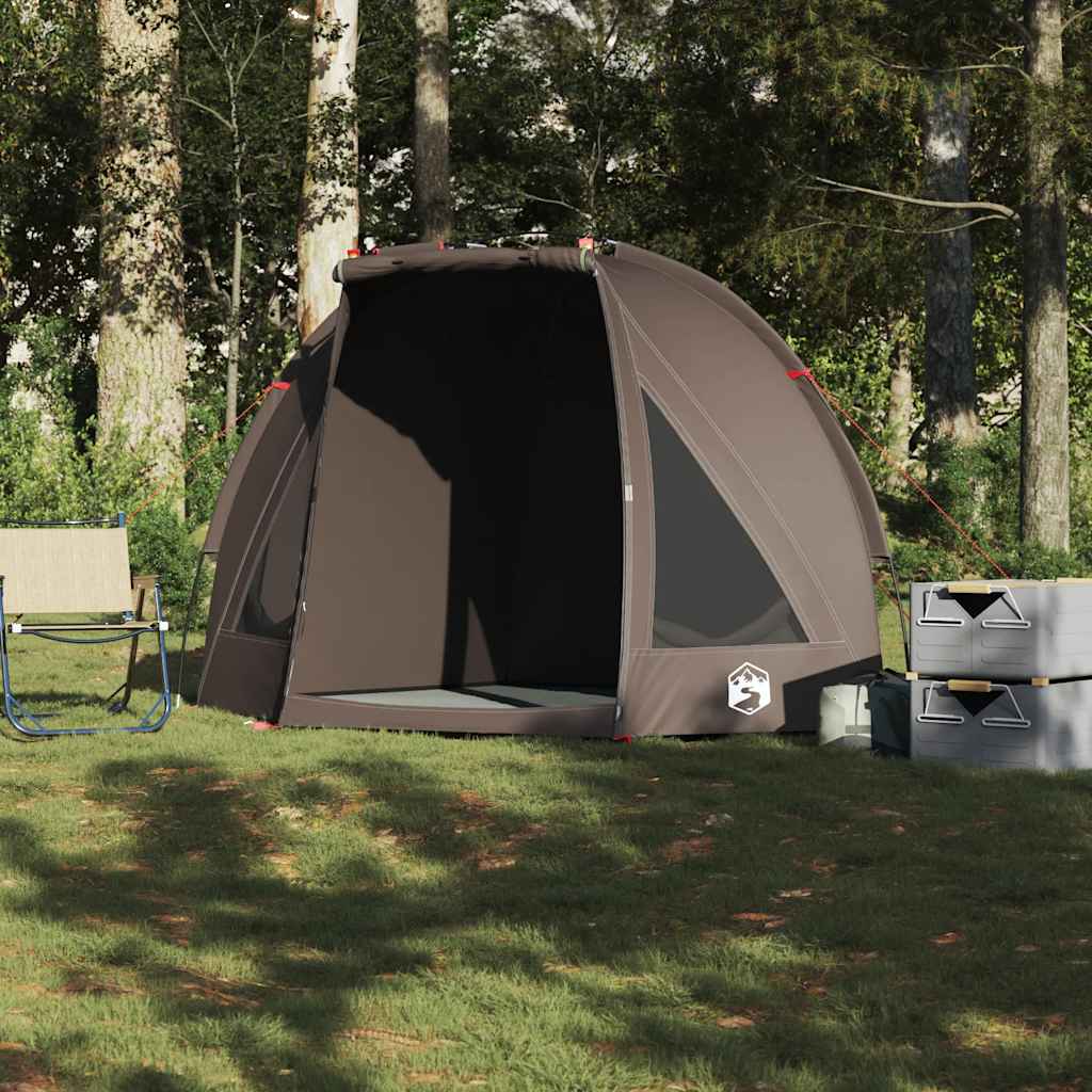 Tenda de pesca para impermeável castanho