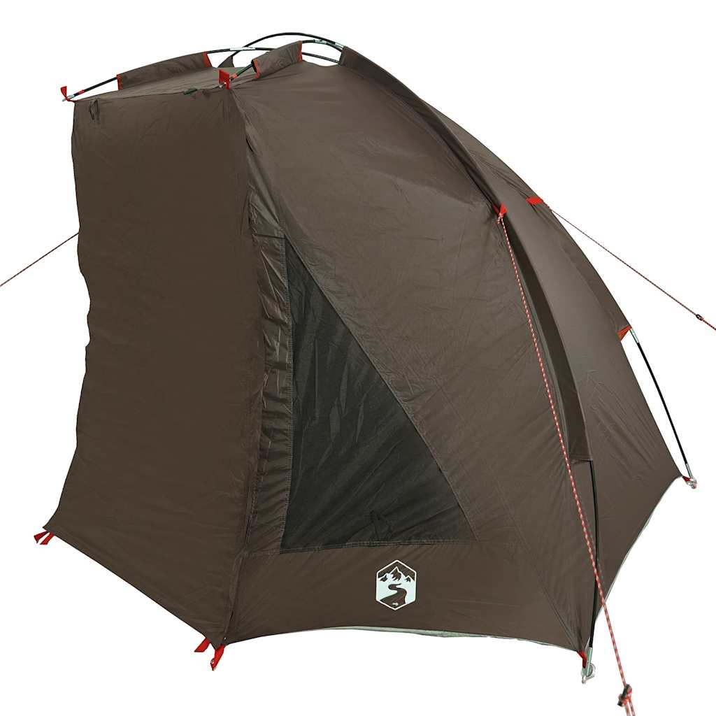 Tenda de pesca para impermeável castanho