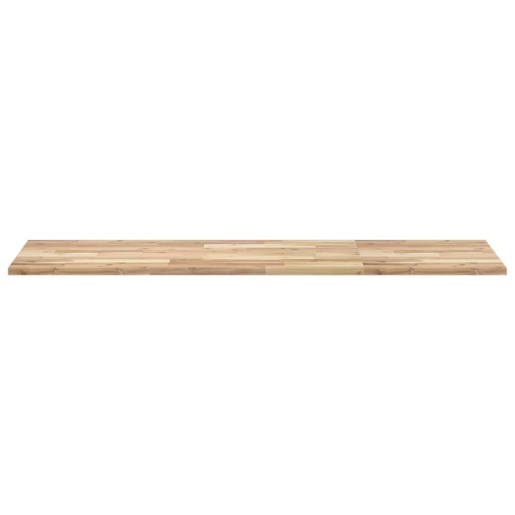 Tampo p/ móvel casa de banho 160x50x2 acácia maciça não tratada