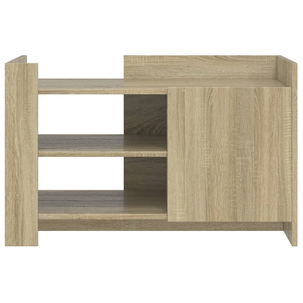 Mesa de centro 80x50x50 cm derivados de madeira carvalho sonoma
