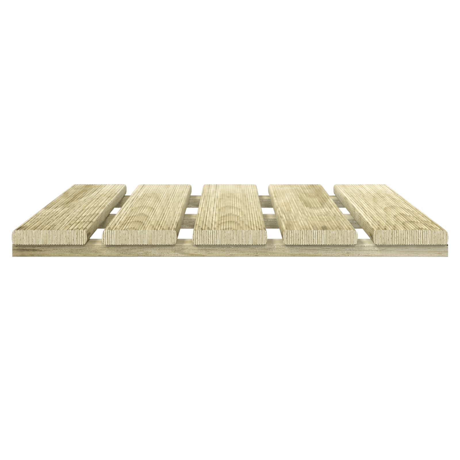 Telha de deck 6 unid. verde 50 x 50 cm